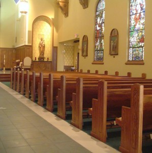 Gunder Furniture Pews